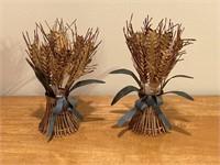 harvest candle stick holders
