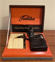 Vintage Toshiba transistor radio