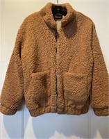 (Size: M - color : brown) Wool Fashionable Sherpa