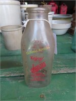 Jay Cox Dairy Products milk bottle Effingham, ILL