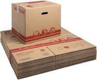 25 Pack Medium Moving Boxes  19 L x 14 W x 17 H