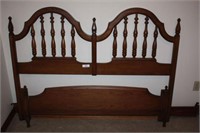 Wooden Full Size Bed w/ Frame