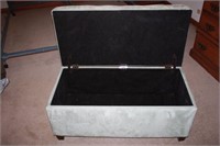 Upholstered Storage Ottoman