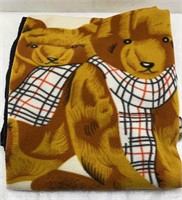50x62in soft plush bear blanket