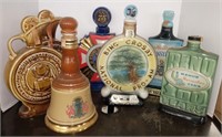 Lot w/ Vtg Decanters incl Jim Beam Centennial,