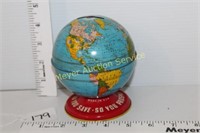 Ohio Art Globe Bank