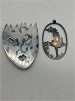 Brooch and pendant