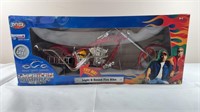American Chopper Fire Bike toy