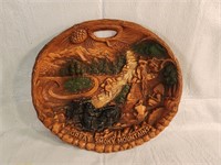 Great Smokey Mountains Vintage Platter Decor