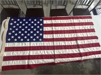 American flag 50 starts 33”X58”
