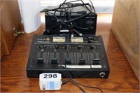 Realistic Stereo Mixer and Cassette Player