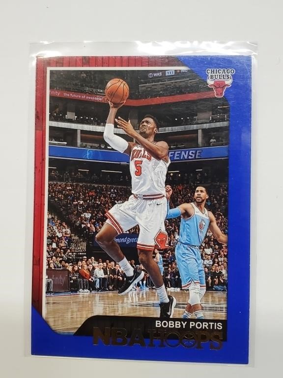 2018-19 NBA Hoops Blue Bobby Portis