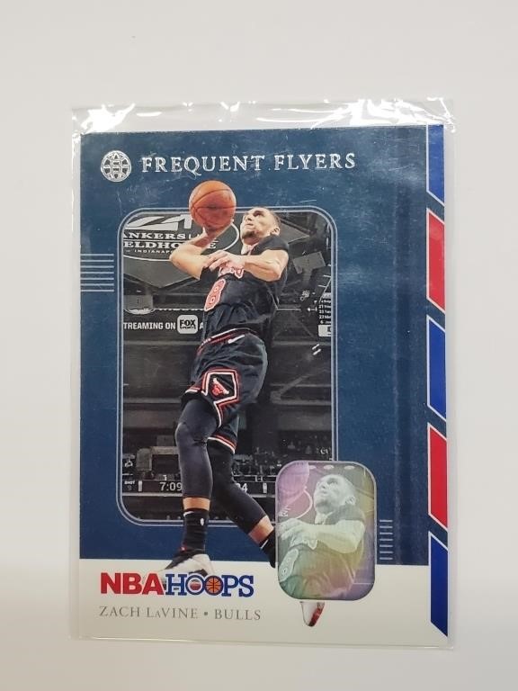 2019-20 NBA Hoops Frequent Flyers Zach LaVine
