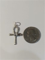 .925 sterling silver ankh