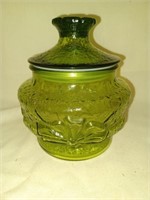 Anchor Hocking Rain Flower Candy Jar