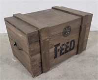 Wood feed box 21"13"13"
