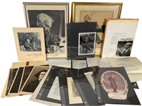 Chagall & Copeland Signed Photos, Etc