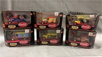 1999 Coca-Cola Matchbox Diecast Cars QTY 6