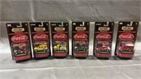 1999 Coca-Cola Matchbox Diecast Cars QTY 6