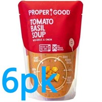 6pk Proper Good Tomato Basil Soup  12 oz