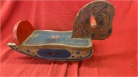 OLD CHILDS ROCKING HORSE