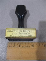 Biltz's 66 Service Stamper (Tipton, IND)