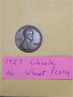 1923 LINCOLN WHEAT CENT