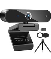 Nisheng 4K Webcam with Microphone, 4K Autofocus