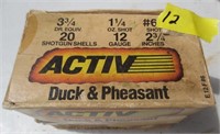 ACTIV 12ga Duck & Pheasant shotgun shells