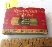 Remington 16ga RX16RS rifled slugs