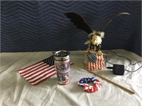 Donald Trump Cup, Light Up Eagle, Flag etc