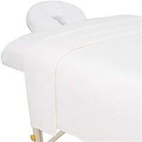 ForPro Premium Flannel 3-Piece Massage Sheet Set,