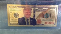 Donald Trump novelty $1000 bill
