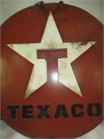 Texaco Nostalgia 3D Welded Metal Art Sign
