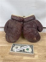 Vintage childrens Franklin boxing gloves