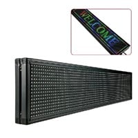 High Brightness Outdoor LED Sign Programmable Scro