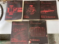 Factory Ford 1973 Truck service shop manual set