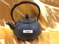 Cast iron, oriental tea kettle