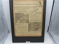 Adams-Cooper Auto Sales Company Ad 1917