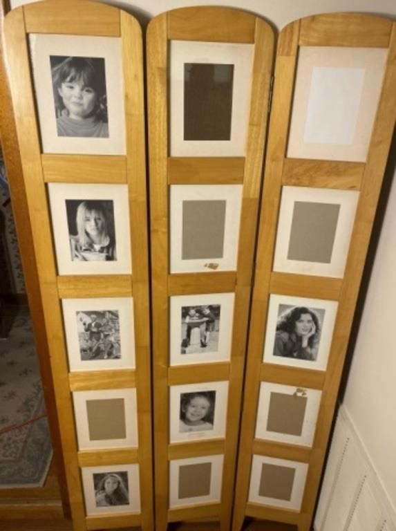 3 panel picture frame