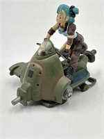 RARE Dragon Ball Bulma Sky Bike w/ Akira Toriyama