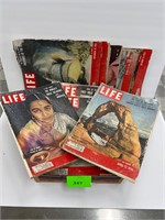 Box lot of Life magazines 40’s 50’s 60’s
