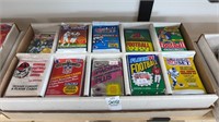 Lot of Assorted Sports Cards Packs Variety