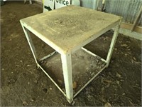 Heavy Metal Square Table