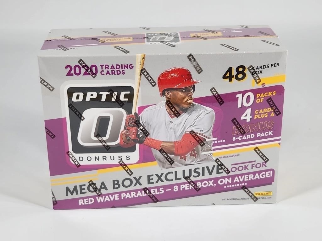 2020 PANINI DONRUSS OPTIC MEGA BOX SEALED