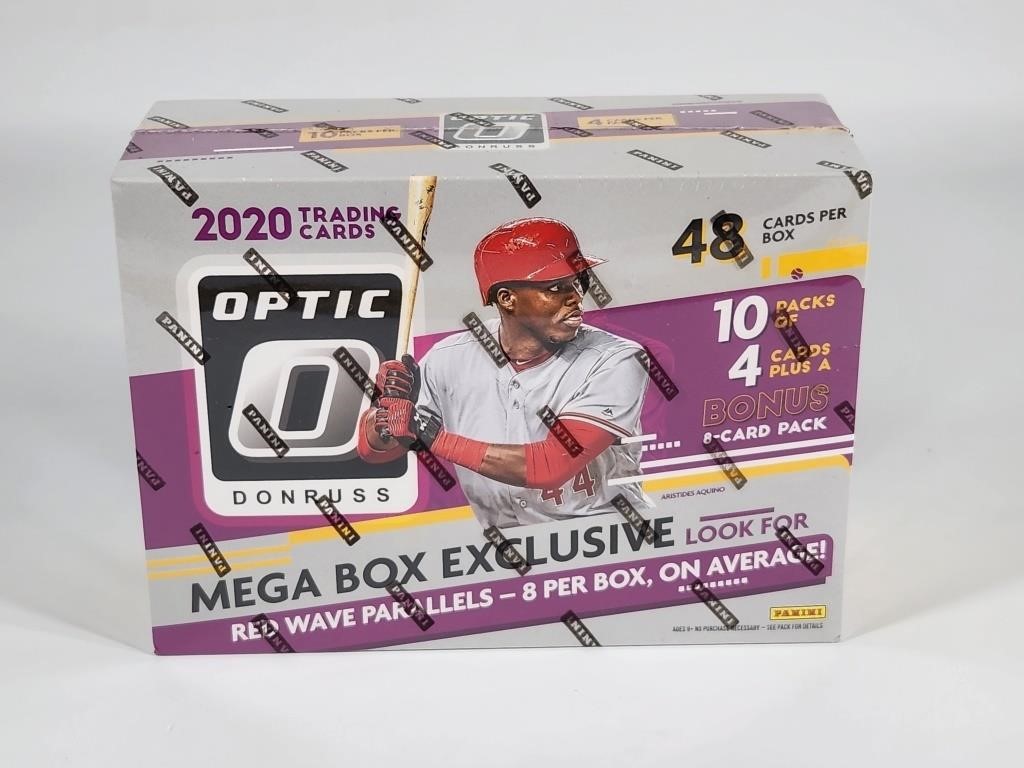 2020 PANINI DONRUSS OPTIC MEGA BOX SEALED