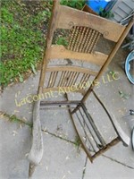 vintage chair frame