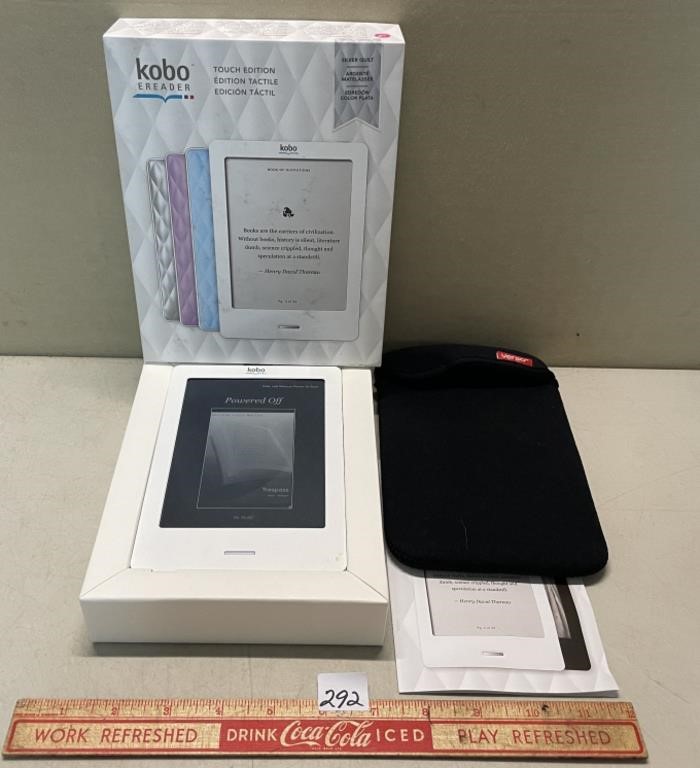 KOBO E-READER TABLET & POUCH HOLDER