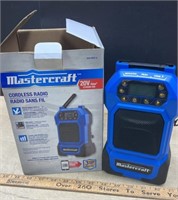 Mastercraft Cordless Radio