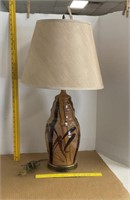 Bamboo Decor Ceramic Lamp